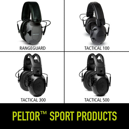 Sport Tactical 100 Electronic Hearing Protector, Ear Protection, NRR 22 Db, Ideal for the Range, Shooting and Hunting, TAC100-OTH